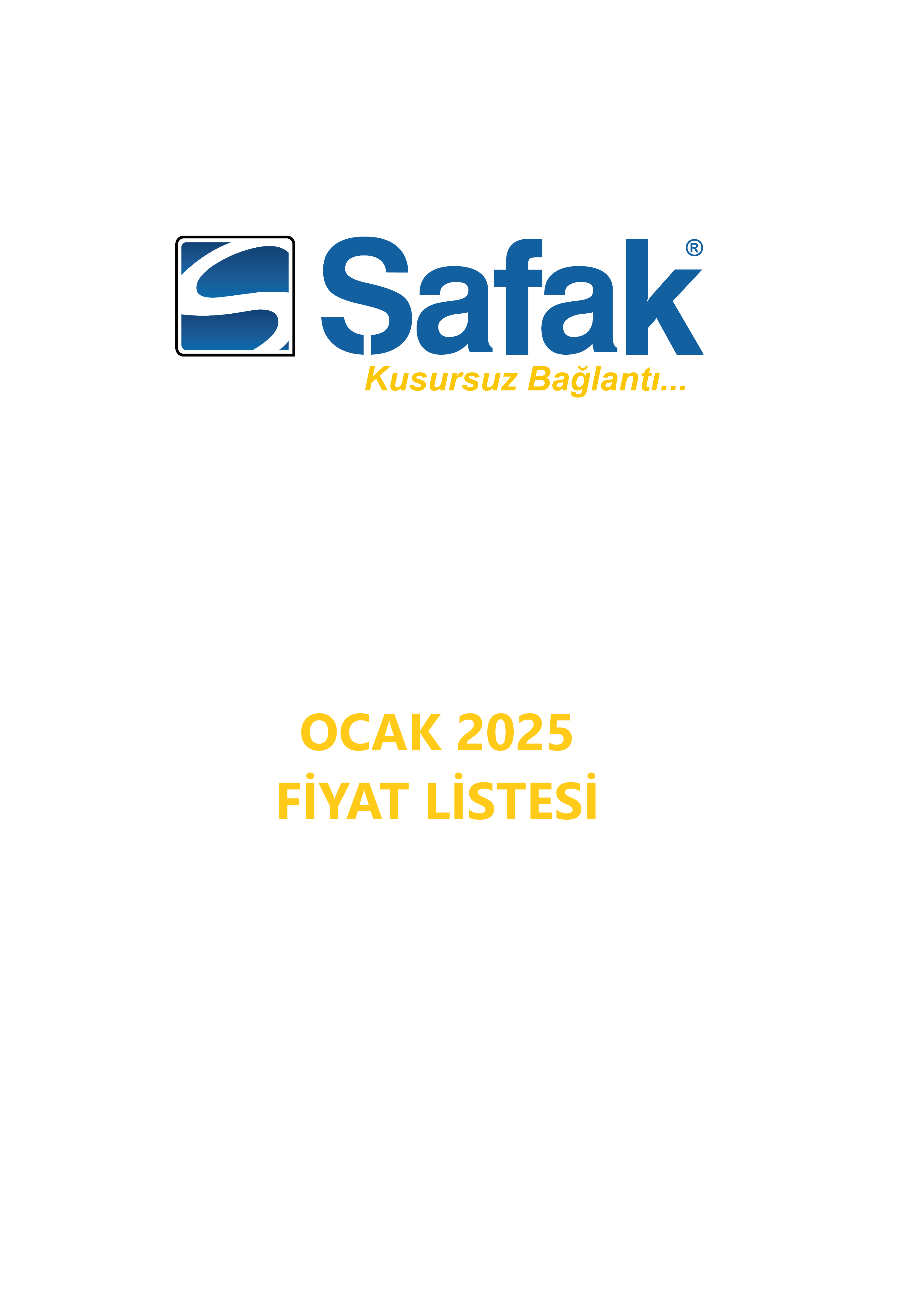 ŞAFAK ELEKTRİK OCAK 2025 FİYAT LİSTESİ