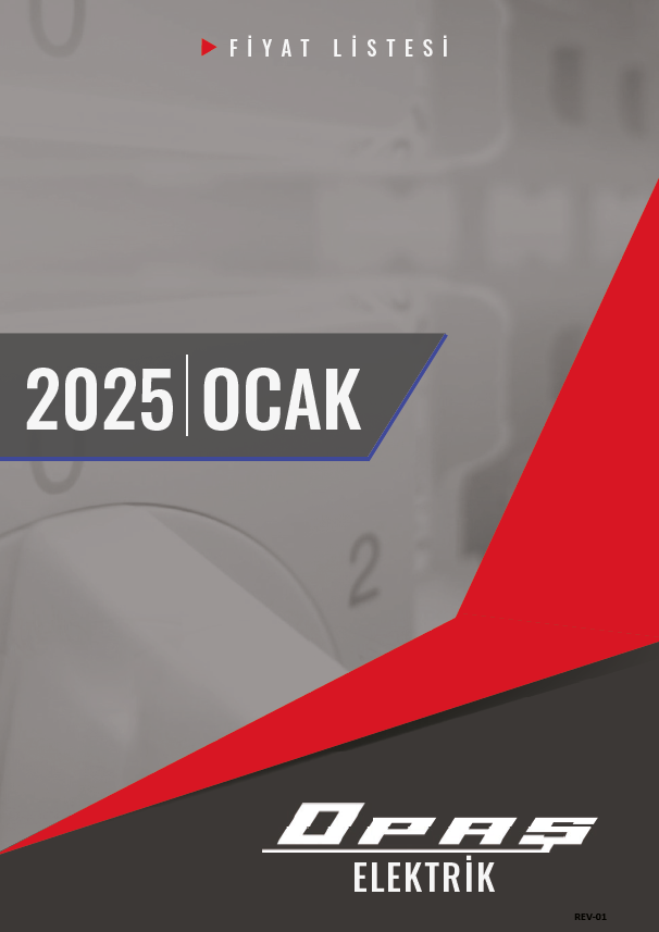 OPAŞ OCAK 2025 FİYAT LİSTESİ